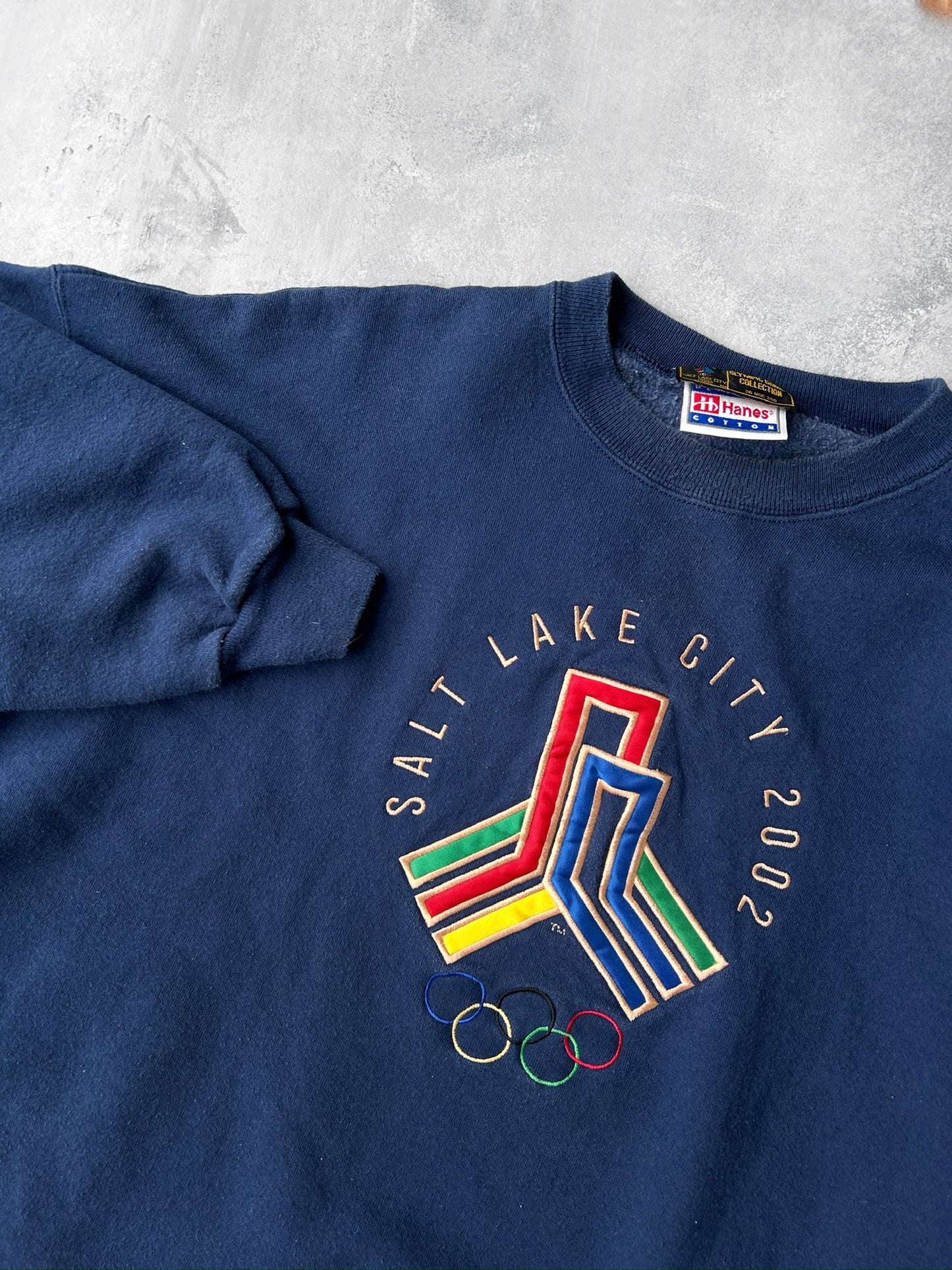 Salt Lake City Olympics Sweatshirt '02 - XXL