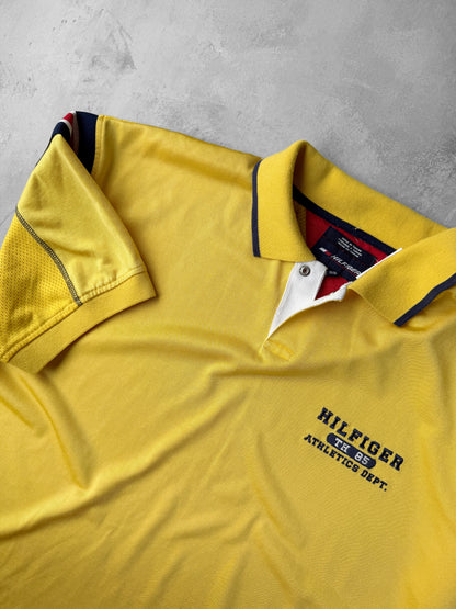 Tommy Hilfiger Mesh Polo Shirt Y2K  - XL