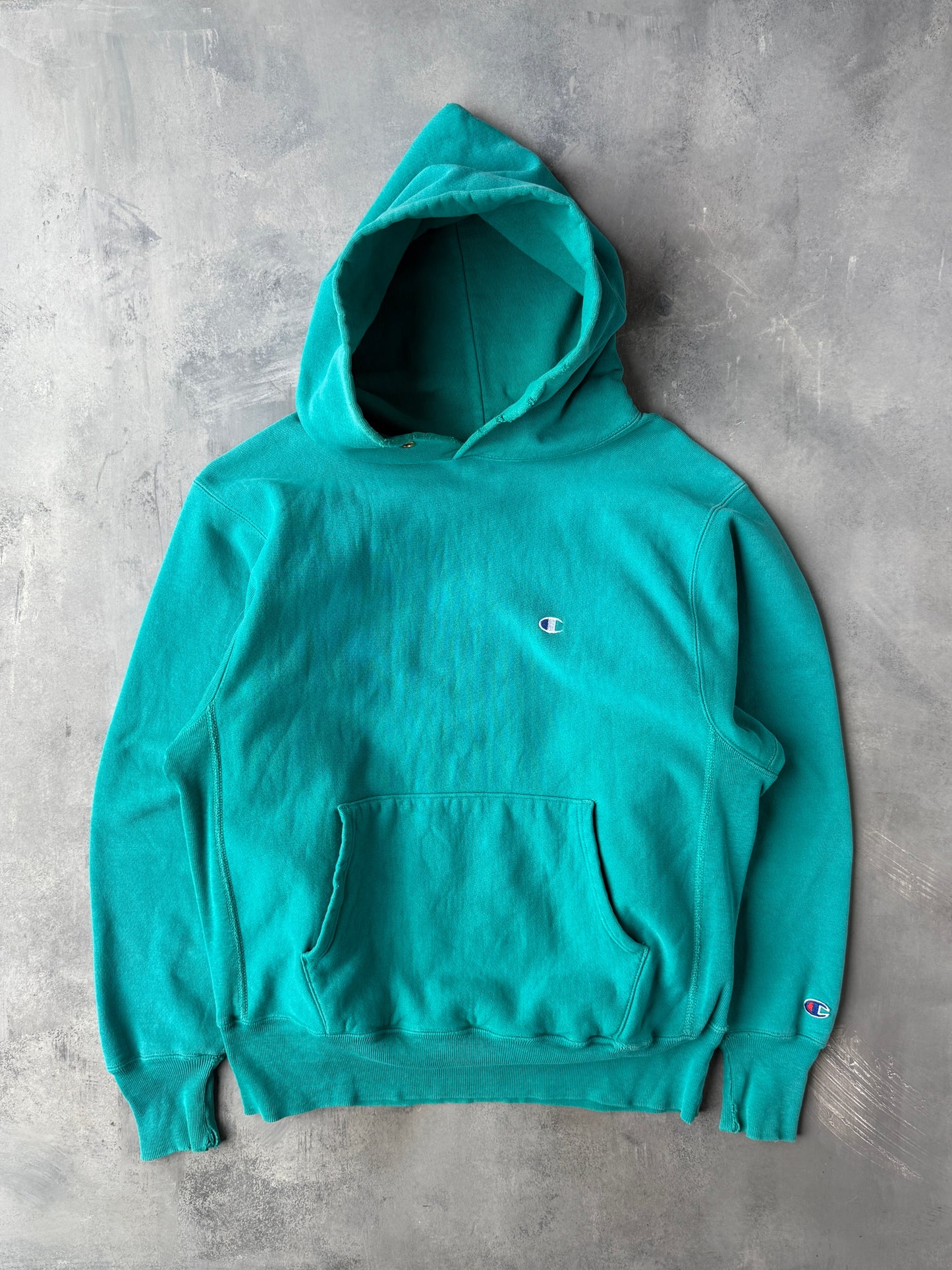Champion Reverse Weave Hoodie 90's - Large