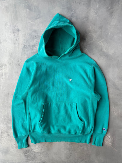 Champion Reverse Weave Hoodie 90's - Large