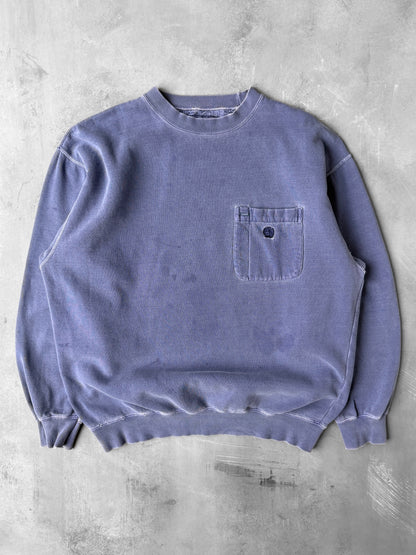 Faded Pocket Sweatshirt 90's - Small / Medium