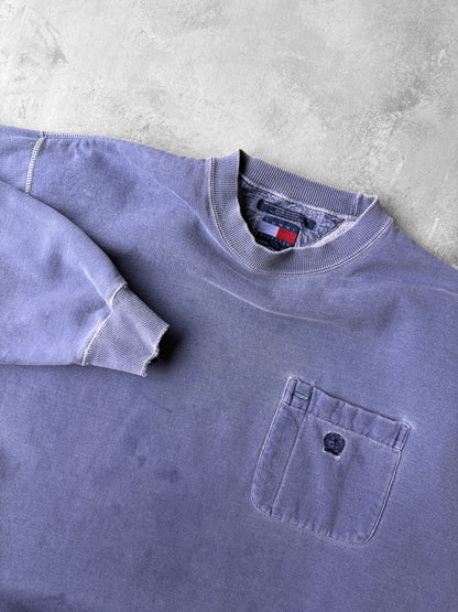 Faded Pocket Sweatshirt 90's - Small / Medium
