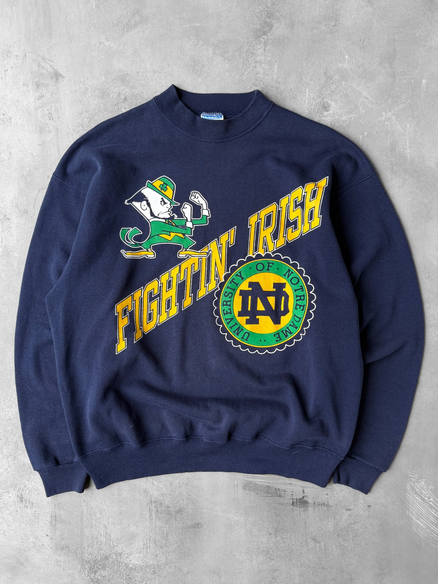 University of Notre Dame Sweatshirt 90's - Large