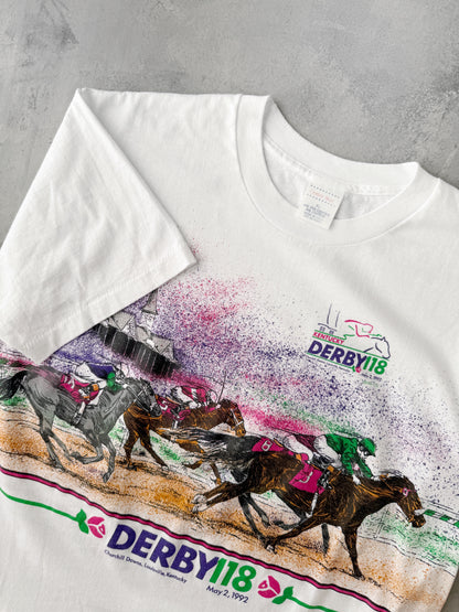 Kentucky Derby T-Shirt '92 - Large