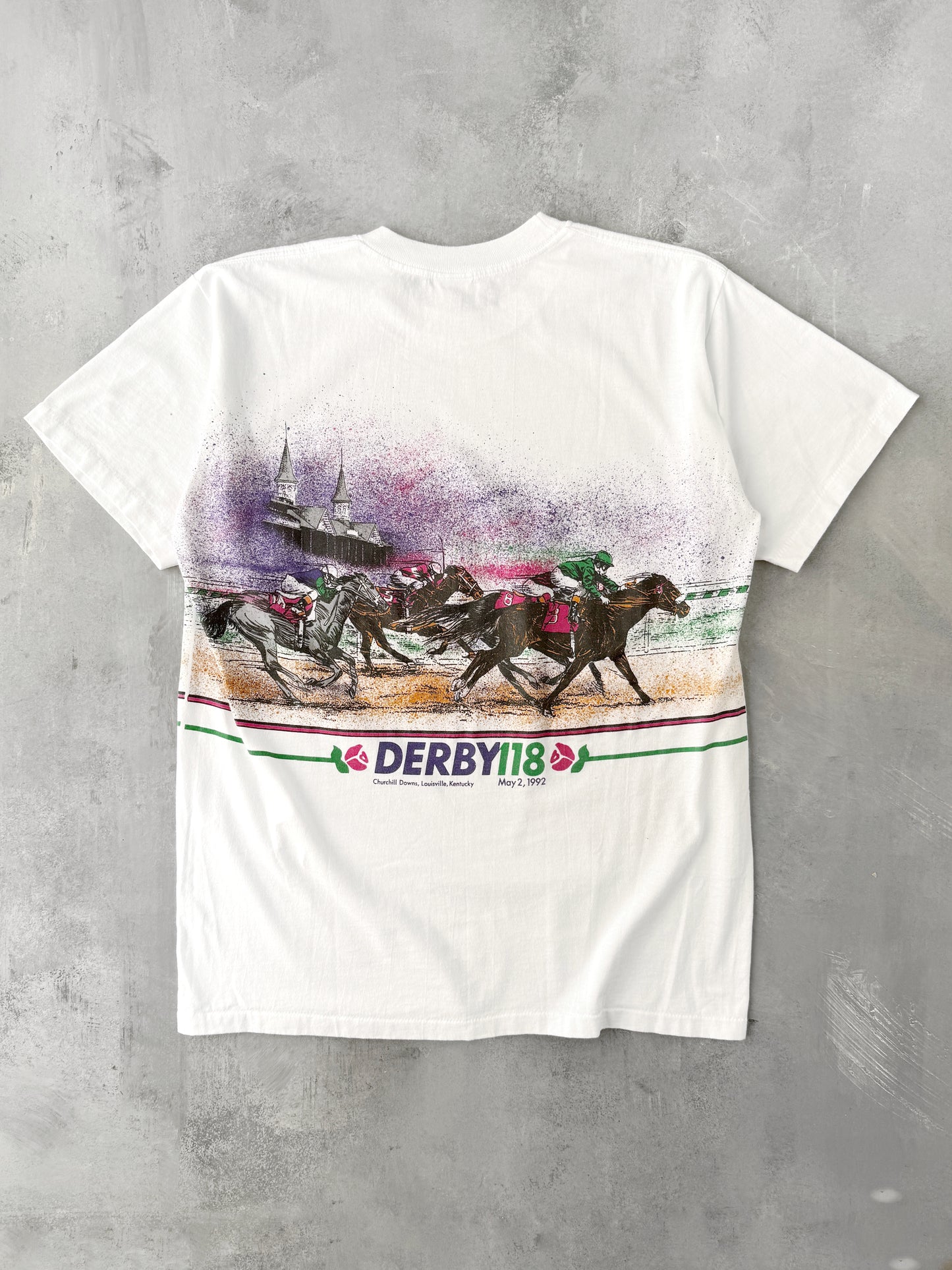 Kentucky Derby T-Shirt '92 - Large