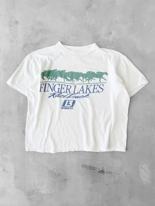 Finger Lakes Racetrack T-Shirt 90's - Small / Medium