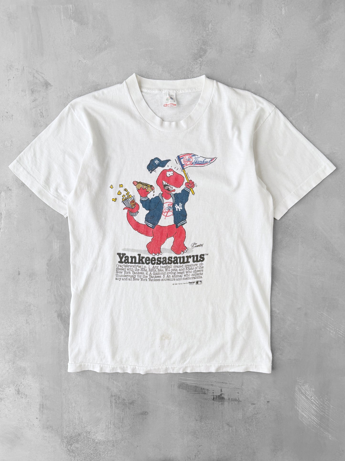 Yankeesaurus T-Shirt '89 - Large
