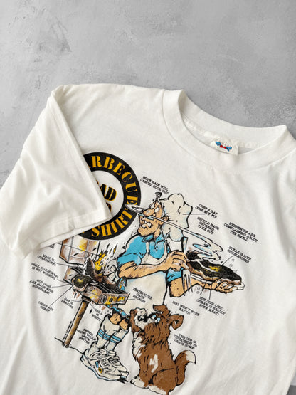 Barbecue Excuse Shirt 90's - Large