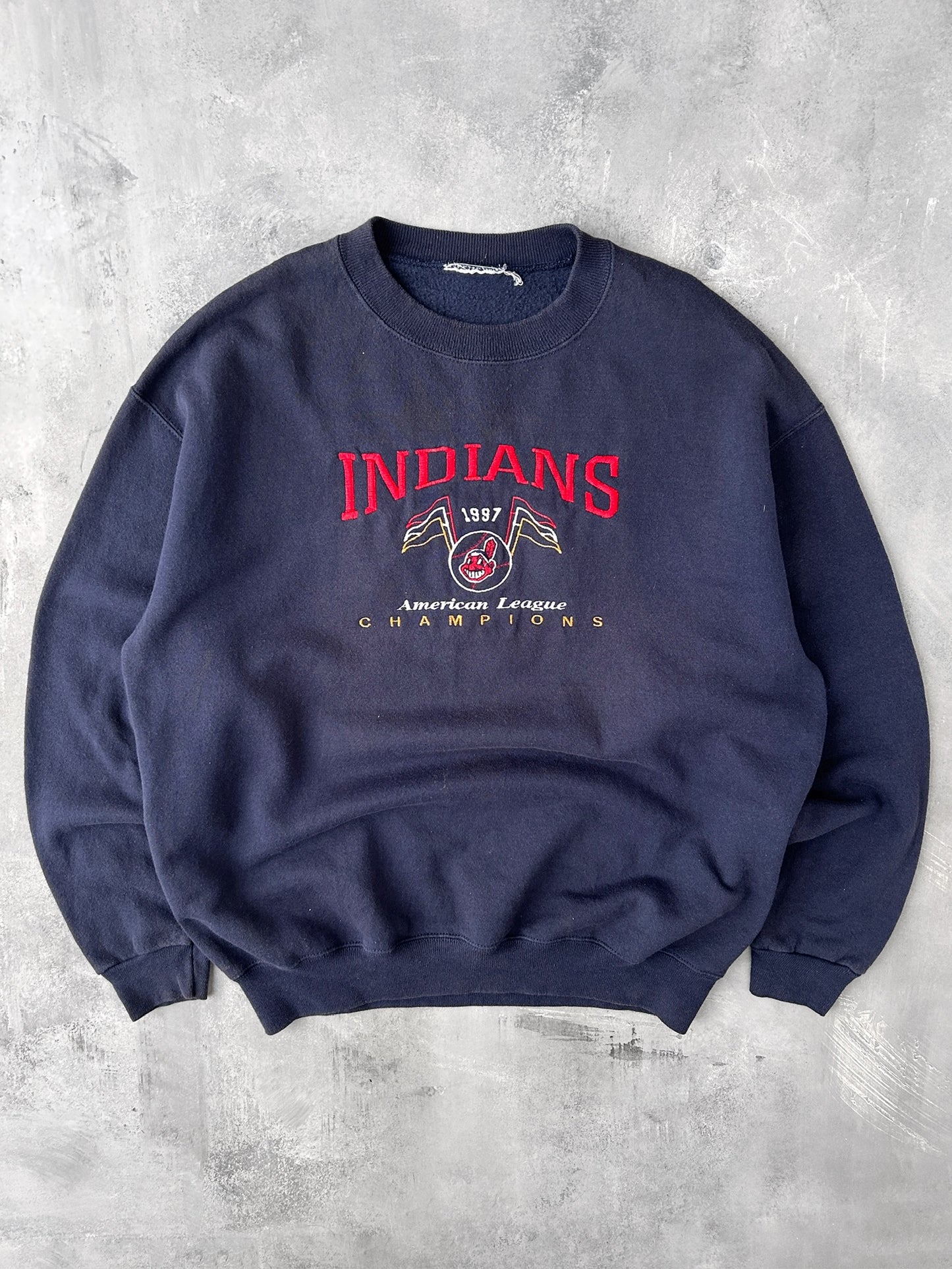 Cleveland Indians Sweatshirt '97 - Large