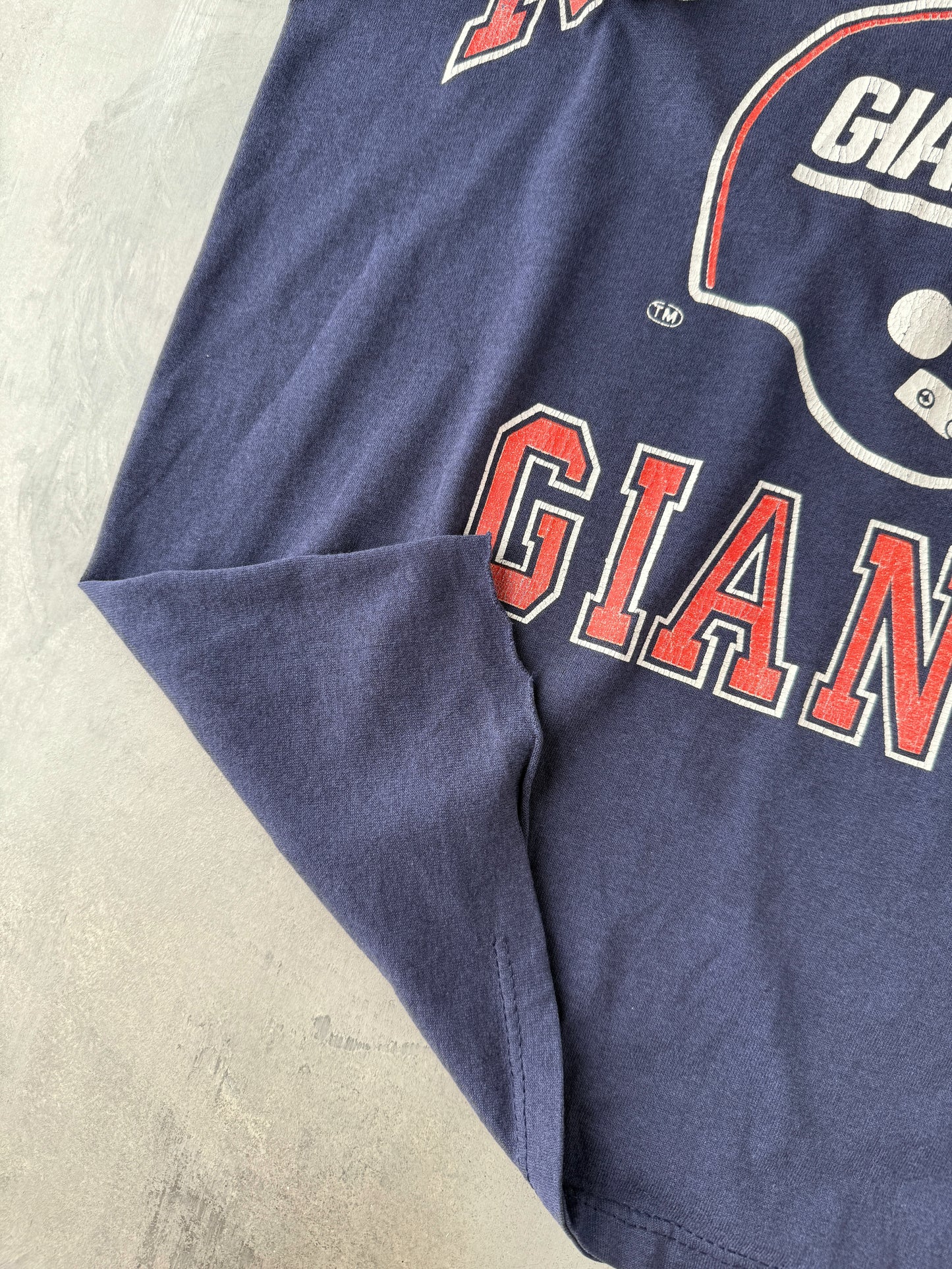 New York Giants Jersey T-Shirt 90's - Large