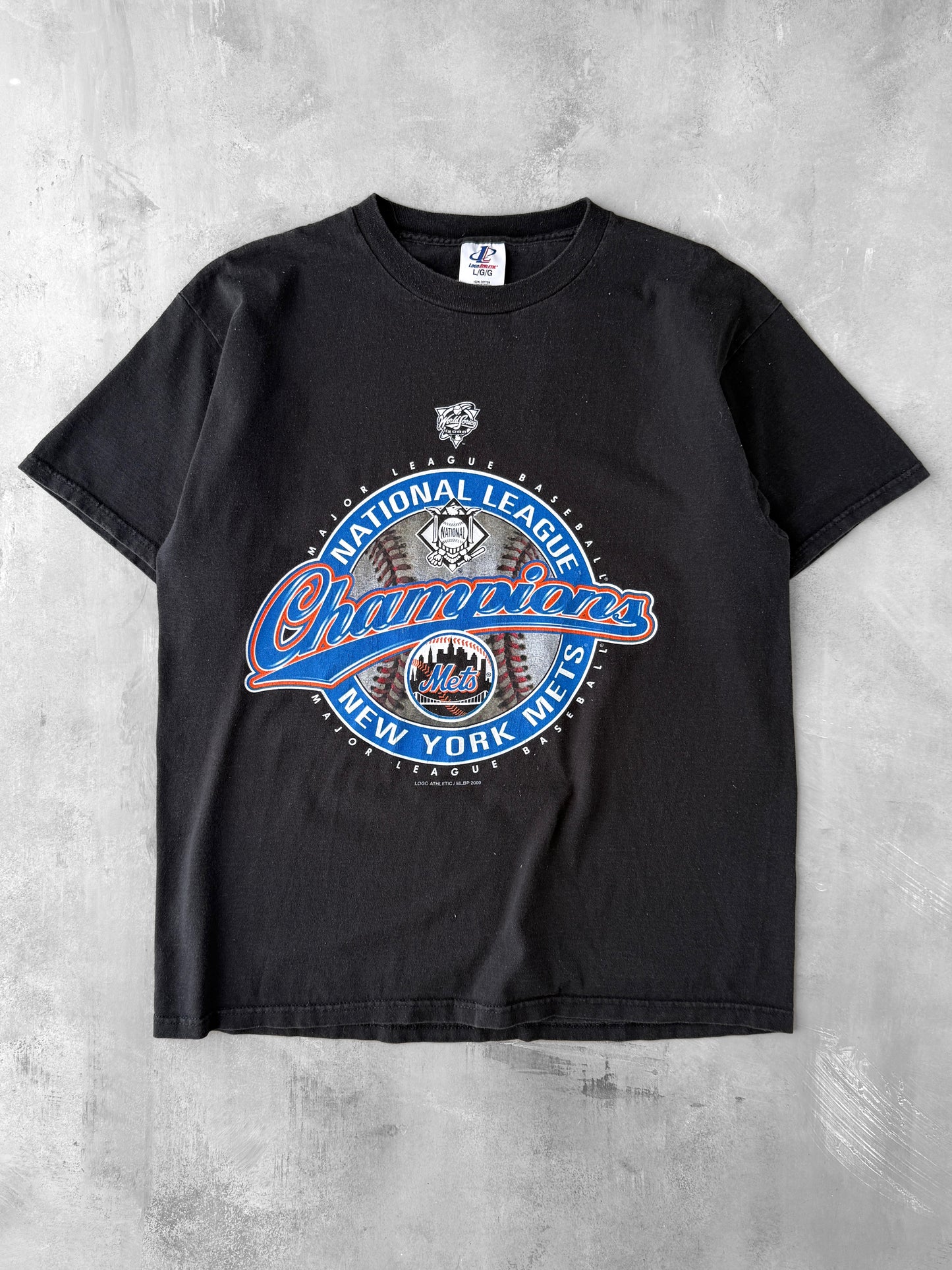New York Mets NL Champions T-Shirt '00 - Large / XL