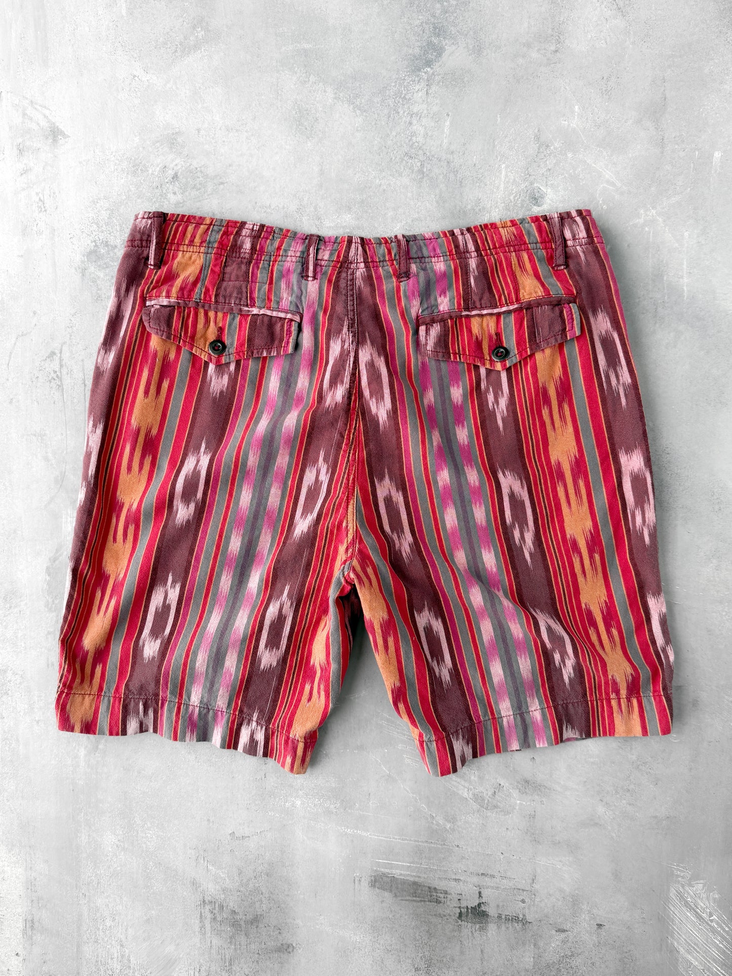 Polo Ralph Lauren Southwestern Print Shorts 90's - Size 36