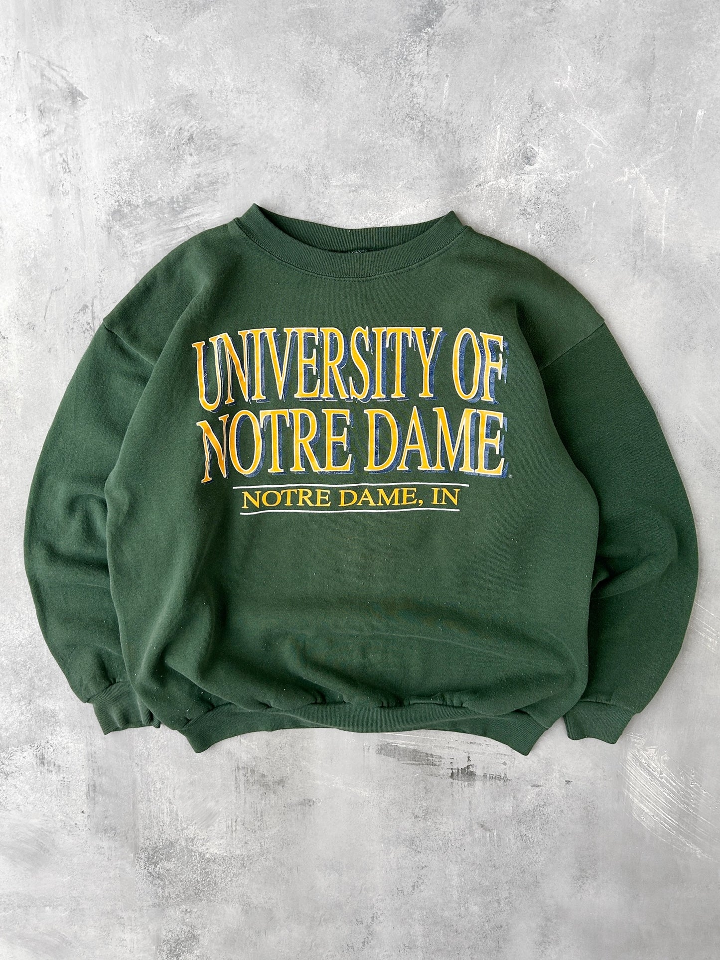 University of Notre Dame Sweatshirt 90’s - Large