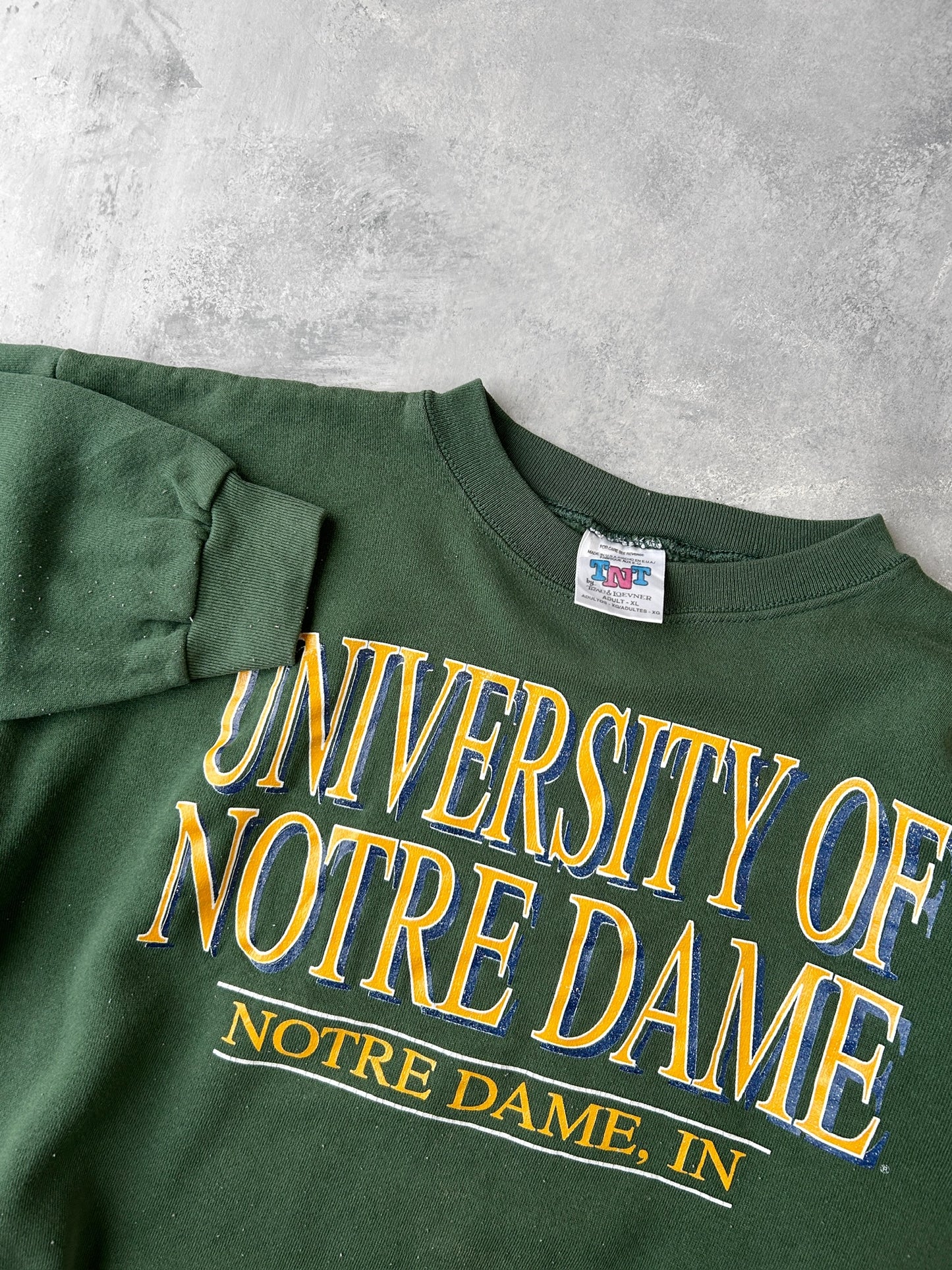 University of Notre Dame Sweatshirt 90’s - Large