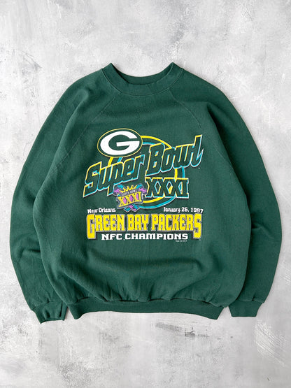 Green Bay Packers Super Bowl Sweatshirt '97 - XL