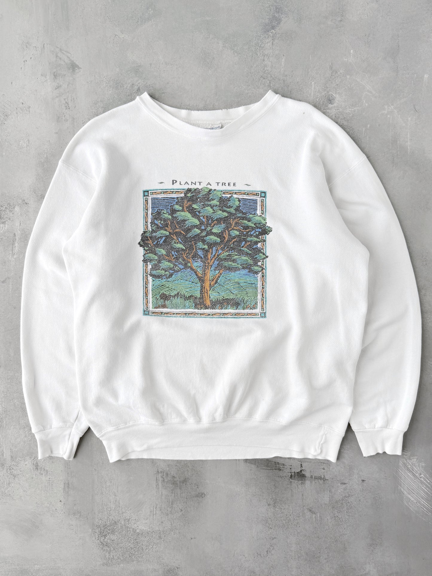 Plant a Tree Sweatshirt 90's - Medium