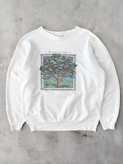 Plant a Tree Sweatshirt 90's - Medium