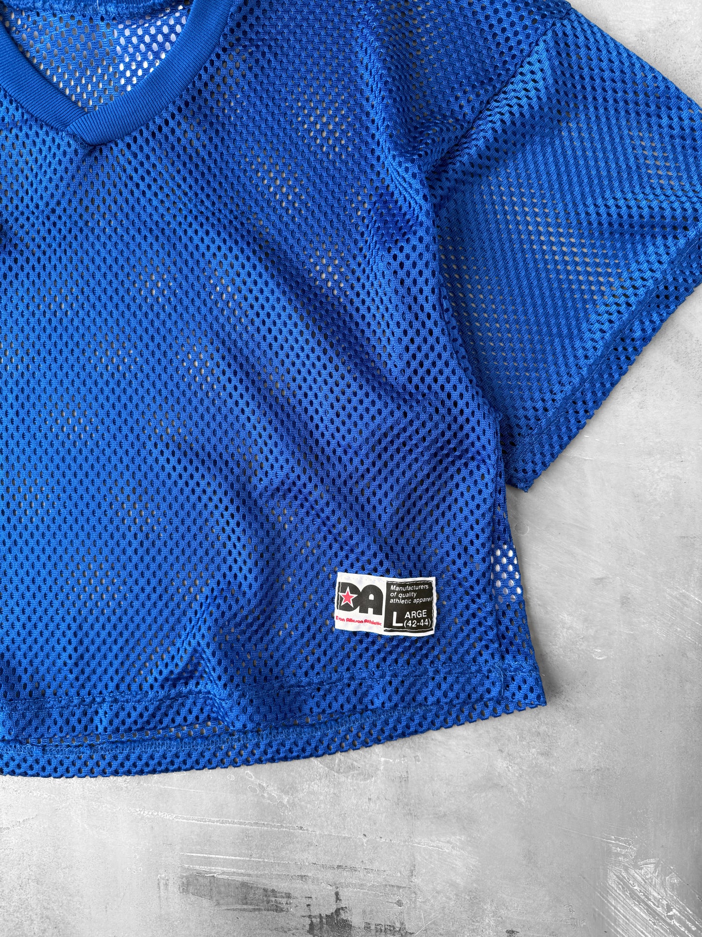 Boxy Blue Jersey 90's - Large