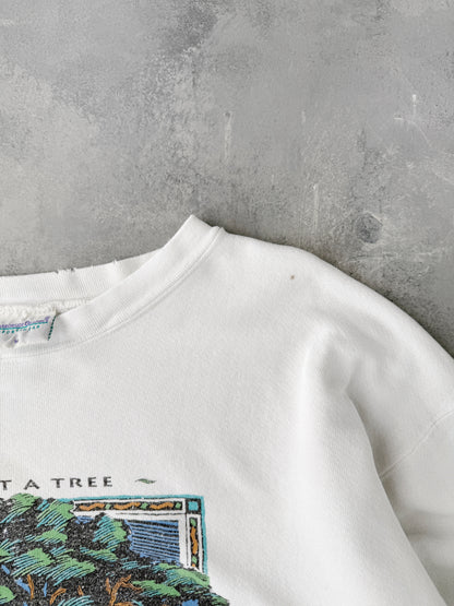 Plant a Tree Sweatshirt 90's - Medium