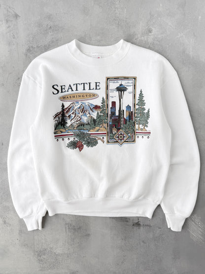 Seattle Landmarks Sweatshirt '93 - Medium