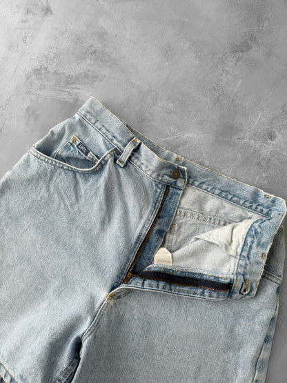 Light Wash Jean Shorts 90's - Size 8