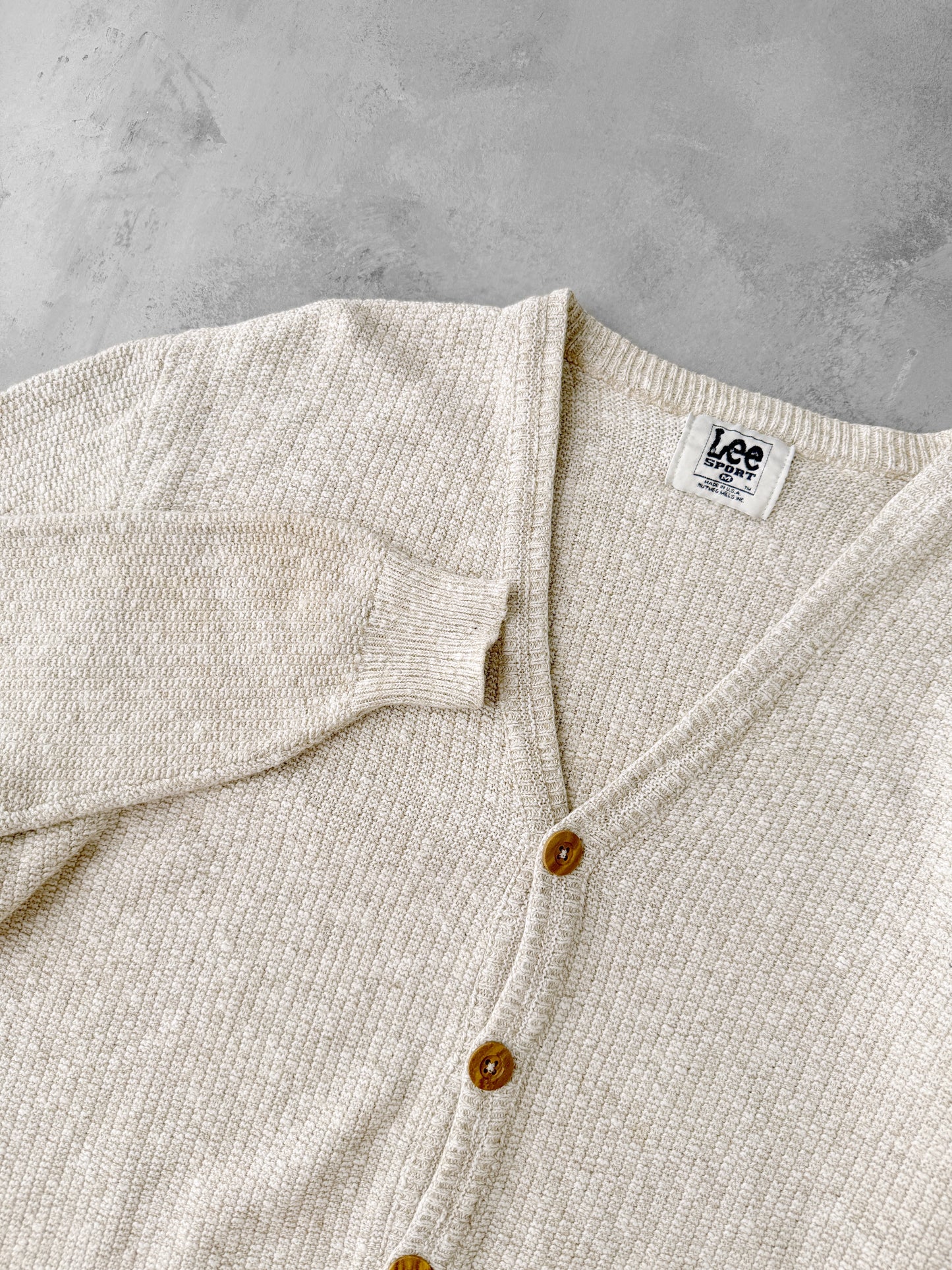 Marled Basic Cardigan 90's - Medium