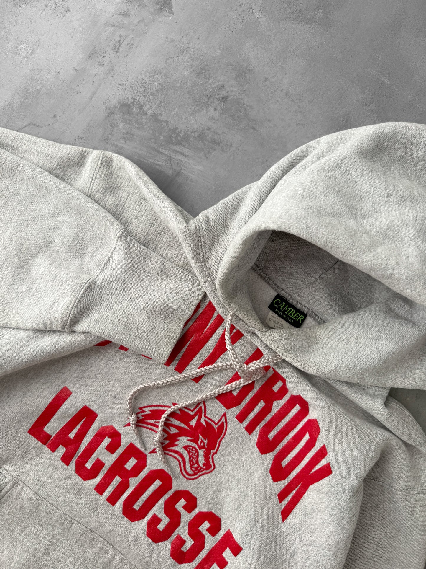 Stony Brook Lacrosse Hoodie 90's - Large