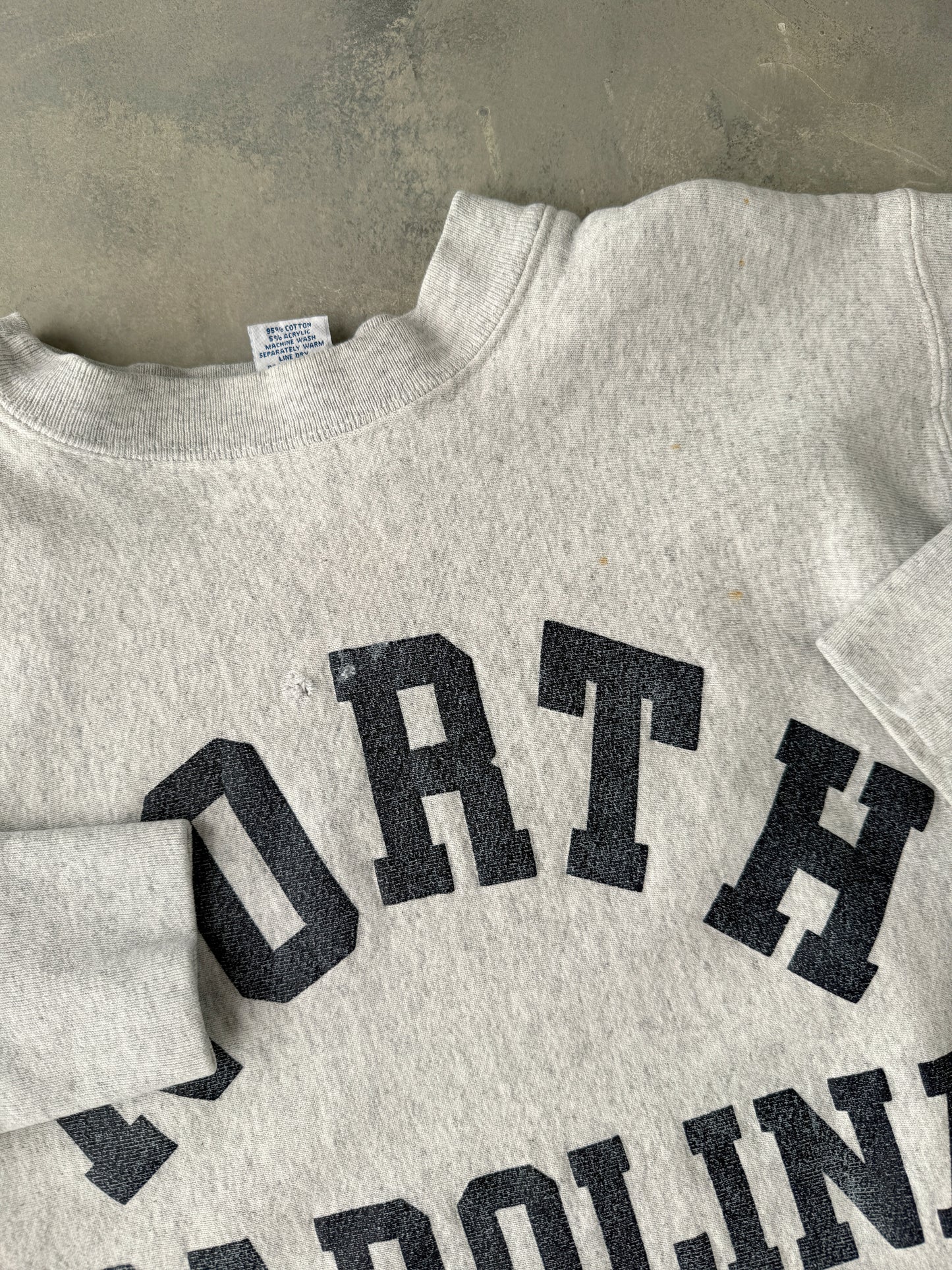 North Carolina Sweatshirt 90's - Large