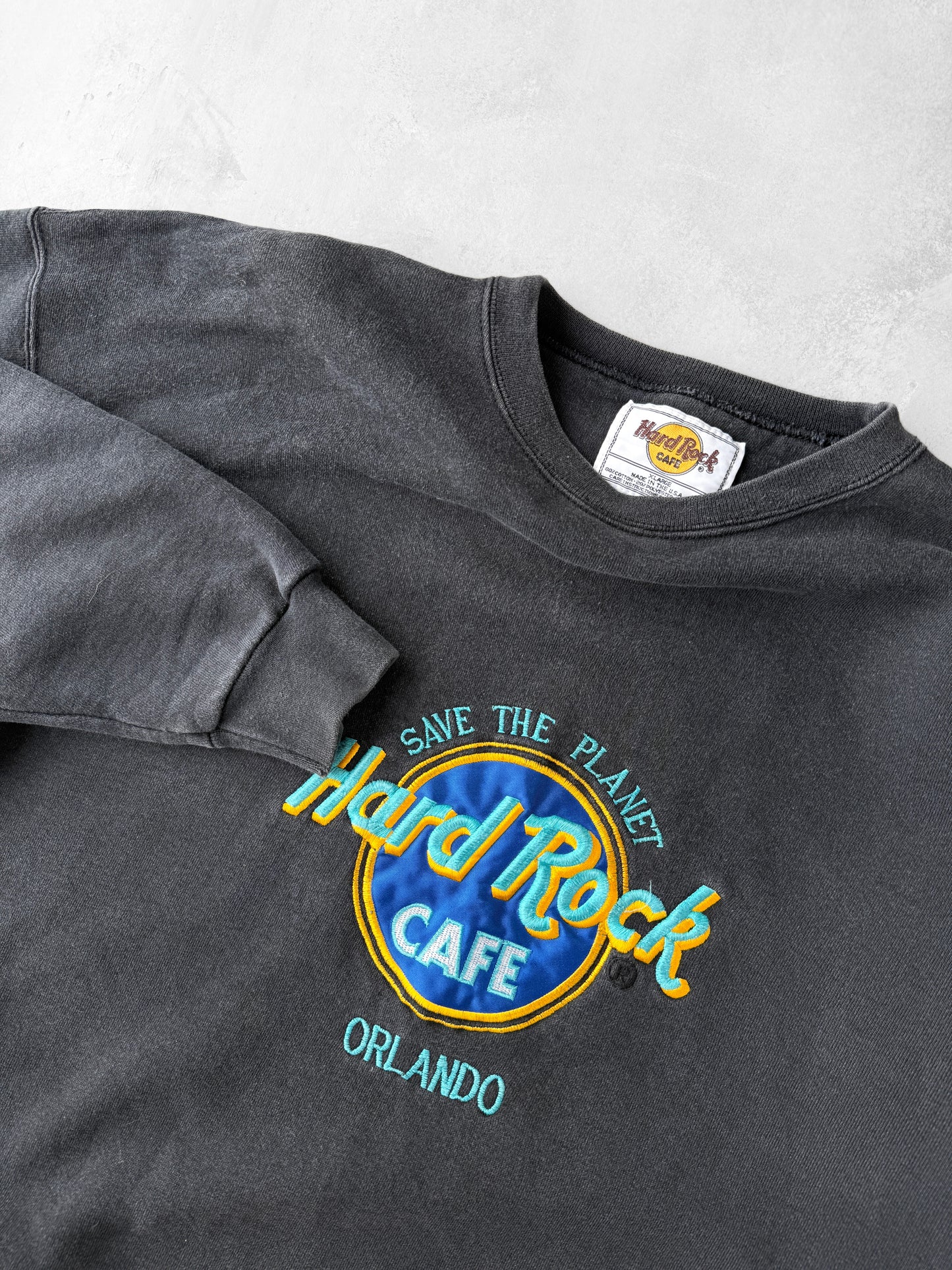 Hard Rock Cafe Orlando Sweatshirt 90's - XL
