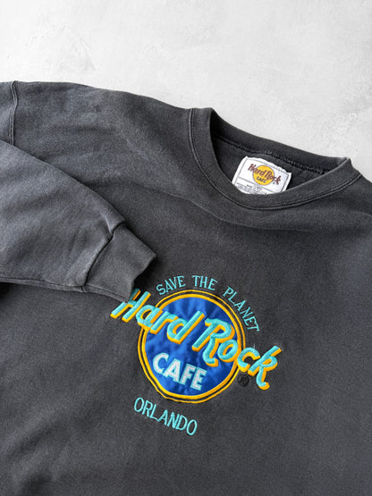 Hard Rock Cafe Orlando Sweatshirt 90's - XL