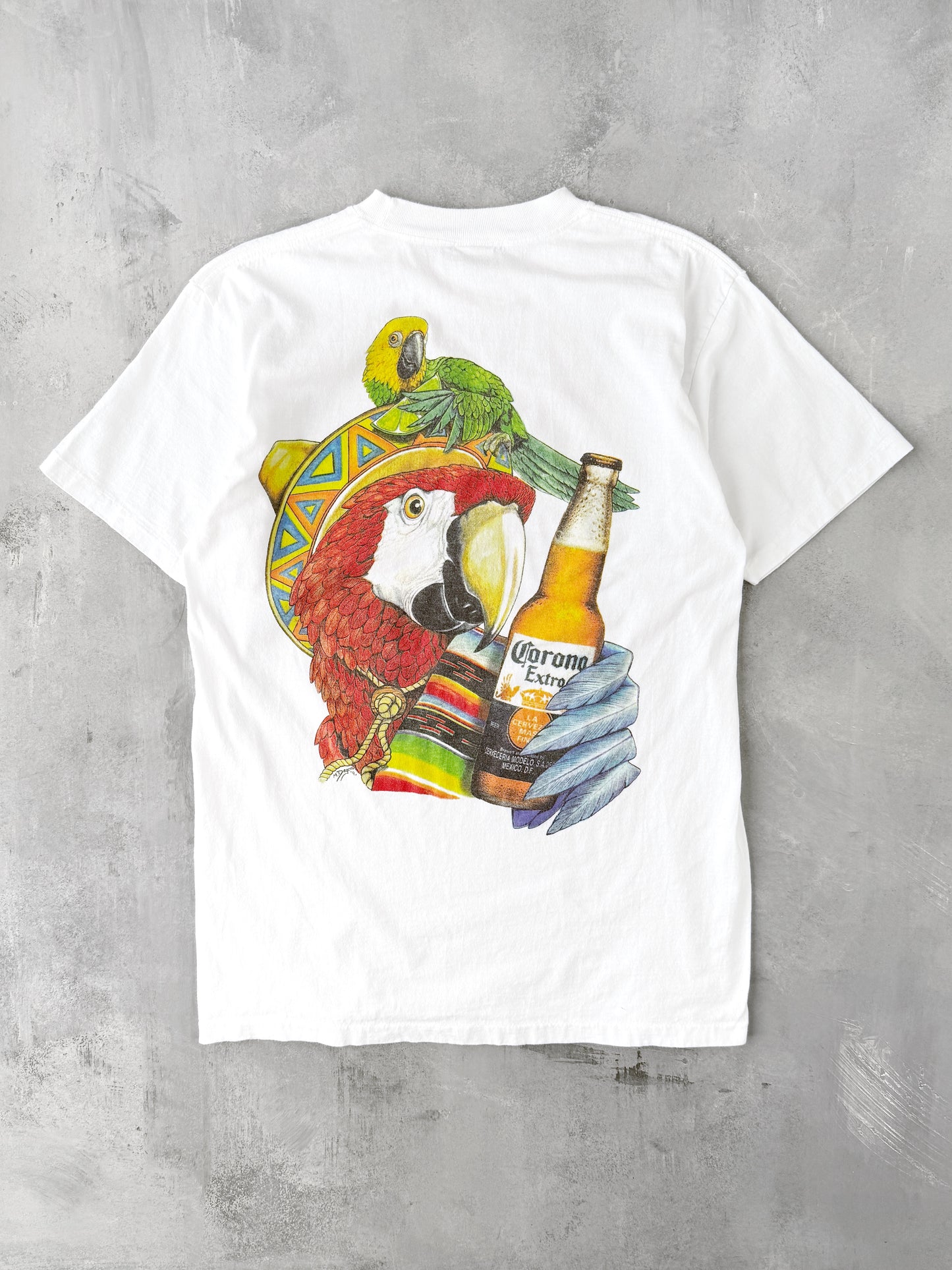 Corona Extra T-Shirt 90's - Large