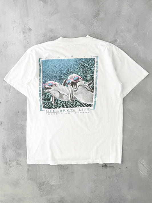 Lifeforms Protect our Oceans T-Shirt '91 - Large