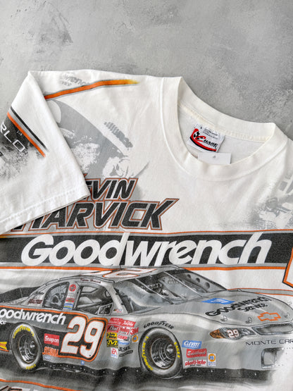 Kevin Harvick NASCAR T-Shirt Y2K - Large / XL