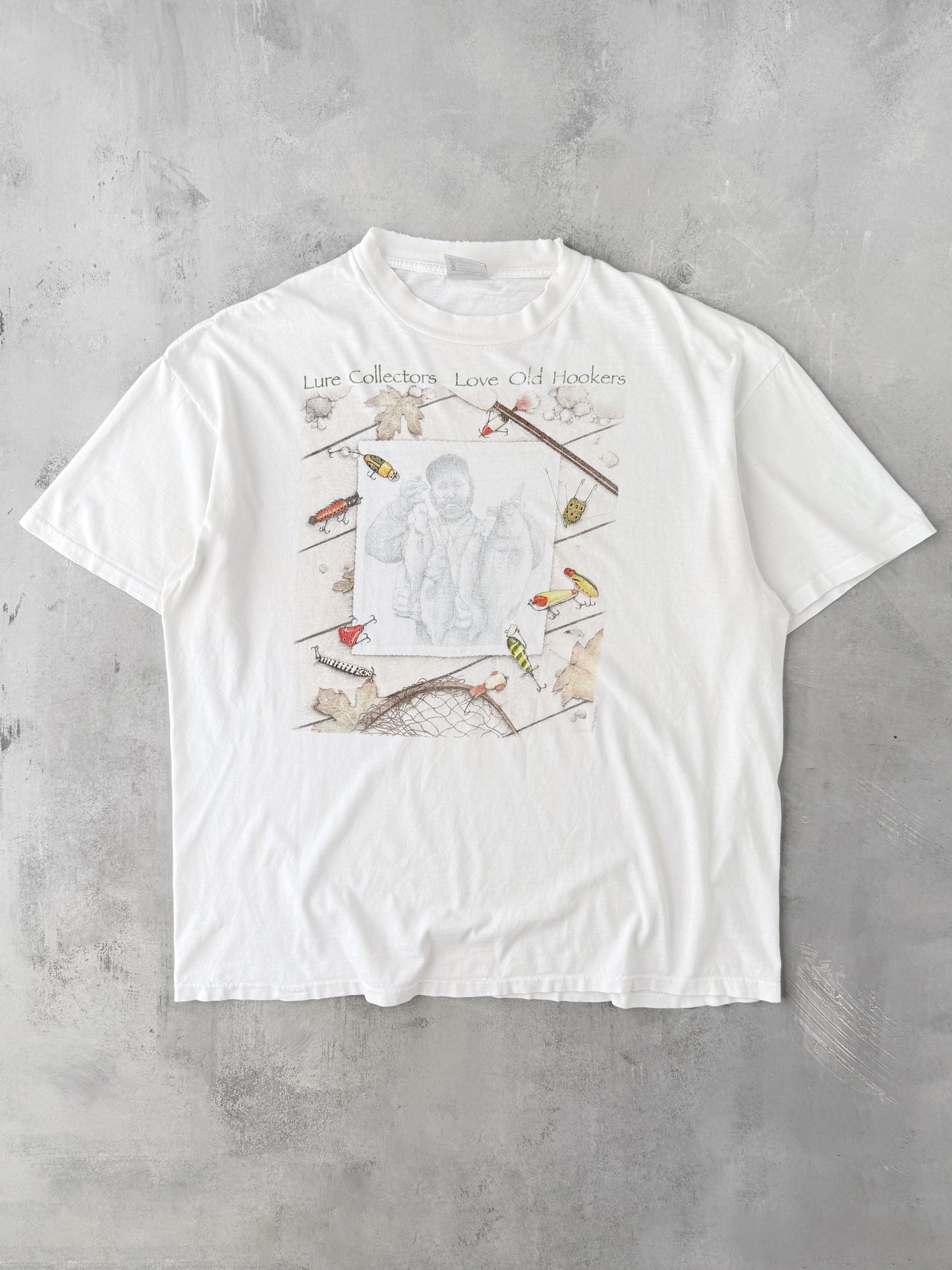 Fisherman Pun T-Shirt '92 - XXL