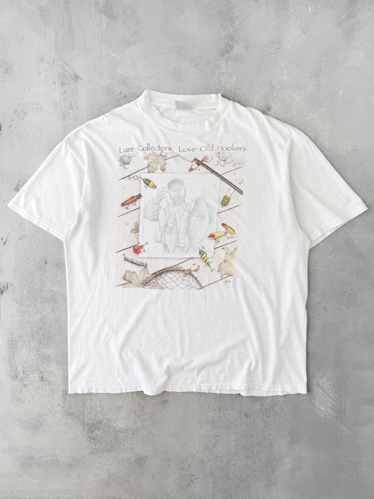Fisherman Pun T-Shirt '92 - XXL