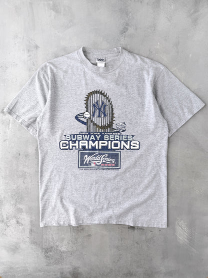 New York Yankees Subway Series T-Shirt '00 - Large