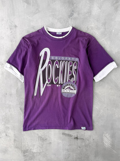 Colorado Rockies T-Shirt '92 - Medium