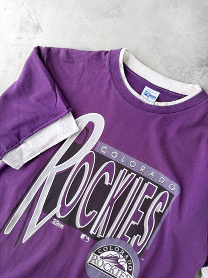 Colorado Rockies T-Shirt '92 - Medium