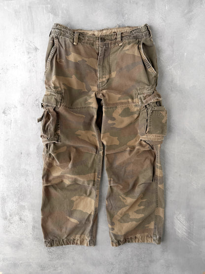 Abercrombie & Fitch Camo Cargo Pants Y2K - 31x28