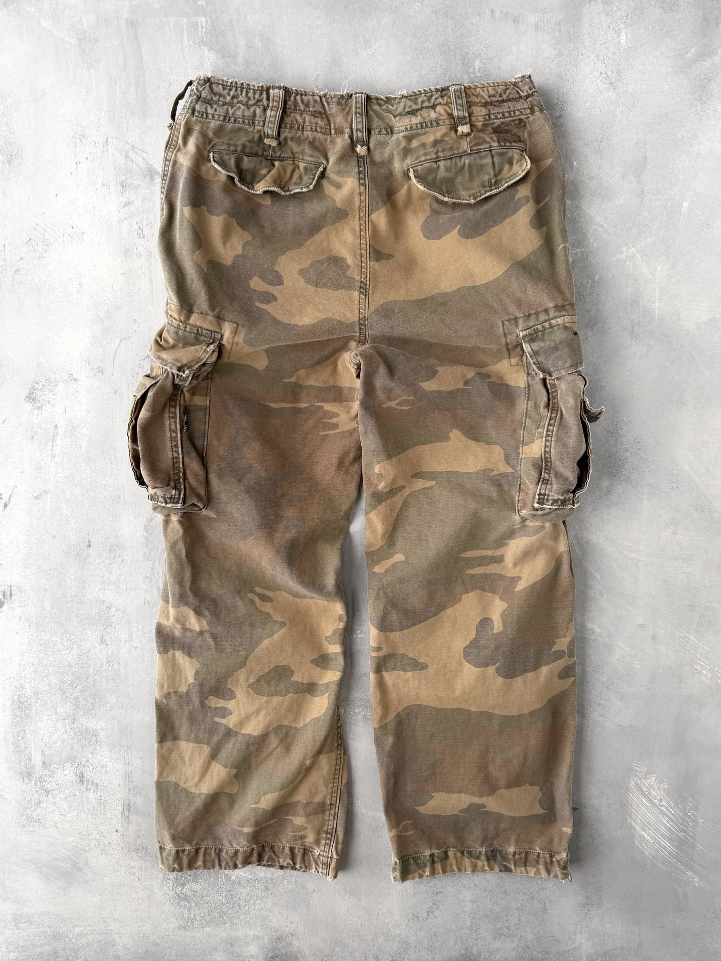 Abercrombie & Fitch Camo Cargo Pants Y2K - 31x28
