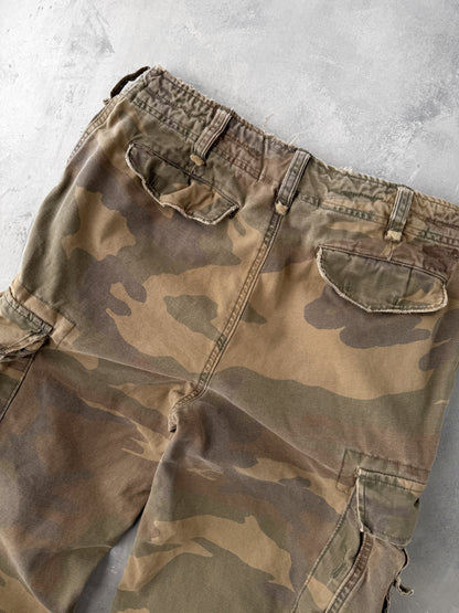Abercrombie & Fitch Camo Cargo Pants Y2K - 31x28