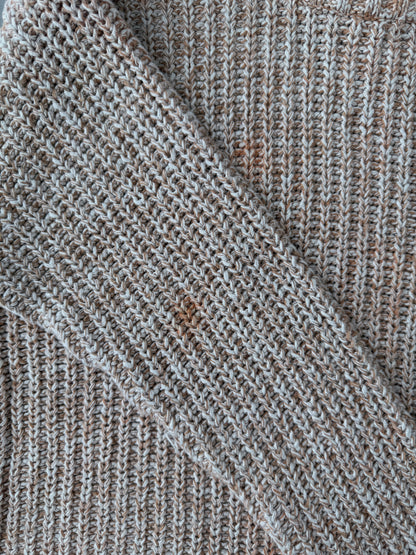 Marled Tan Sweater 90's - Small