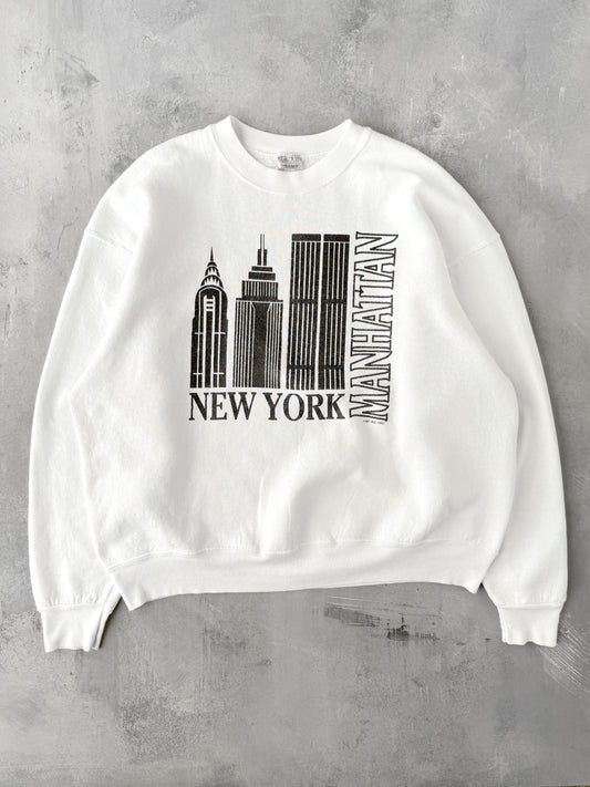 Manhattan New York City Sweatshirt '92 - XL