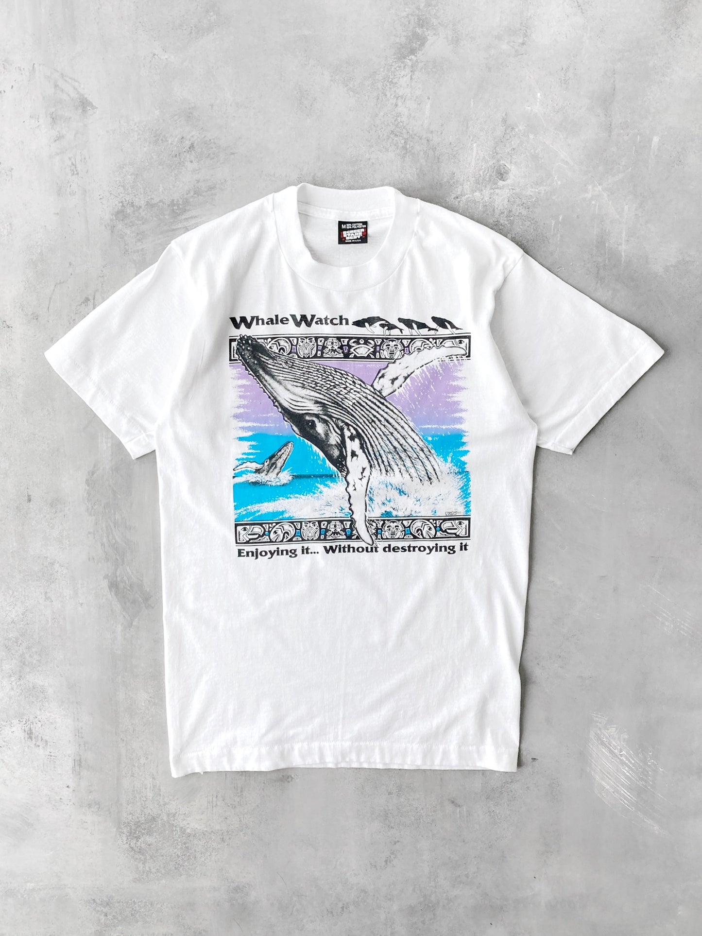 Whale Watch T-Shirt '90 - Medium