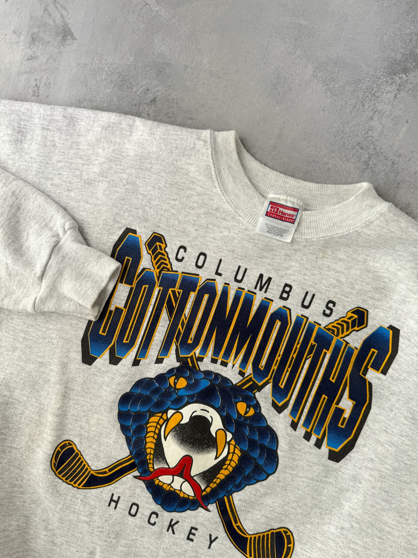Columbus Cottonmouths Sweatshirt 90's - XL