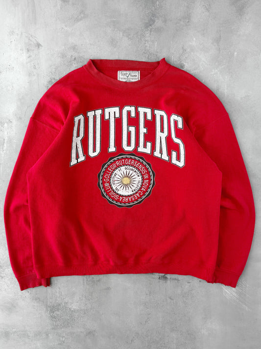 Rutgers University Sweatshirt 90's - Large