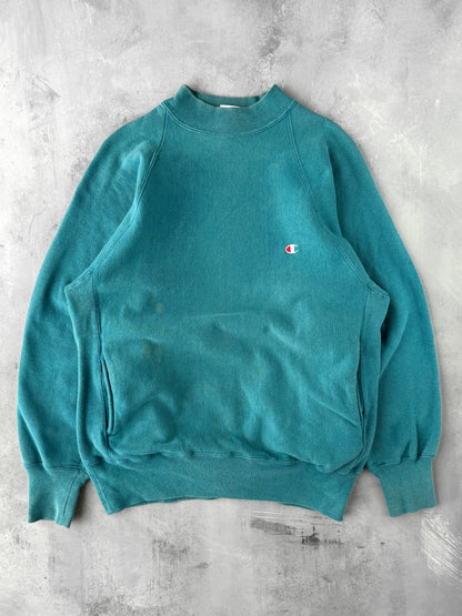 Champion Reverse Weave Raglan Sweatshirt 90's - Large