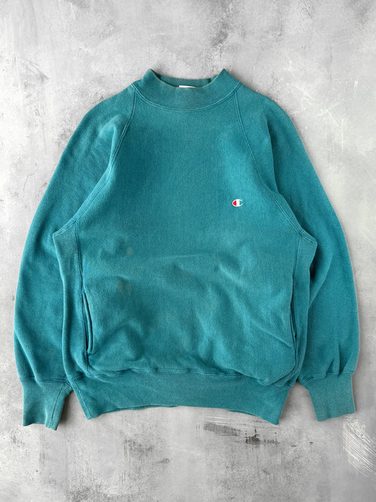 Champion Reverse Weave Raglan Sweatshirt 90's - Large