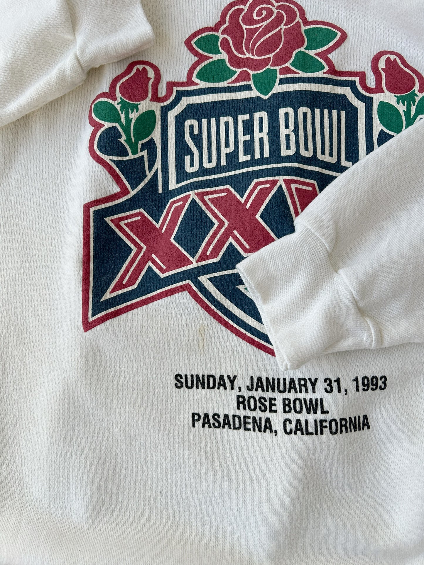 Super Bowl XXVII Sweatshirt '93 - XL