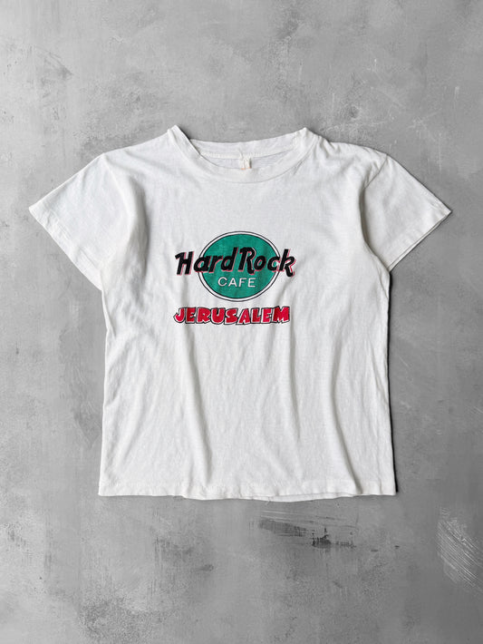Hard Rock Cafe Jerusalem T-Shirt 70's - Medium